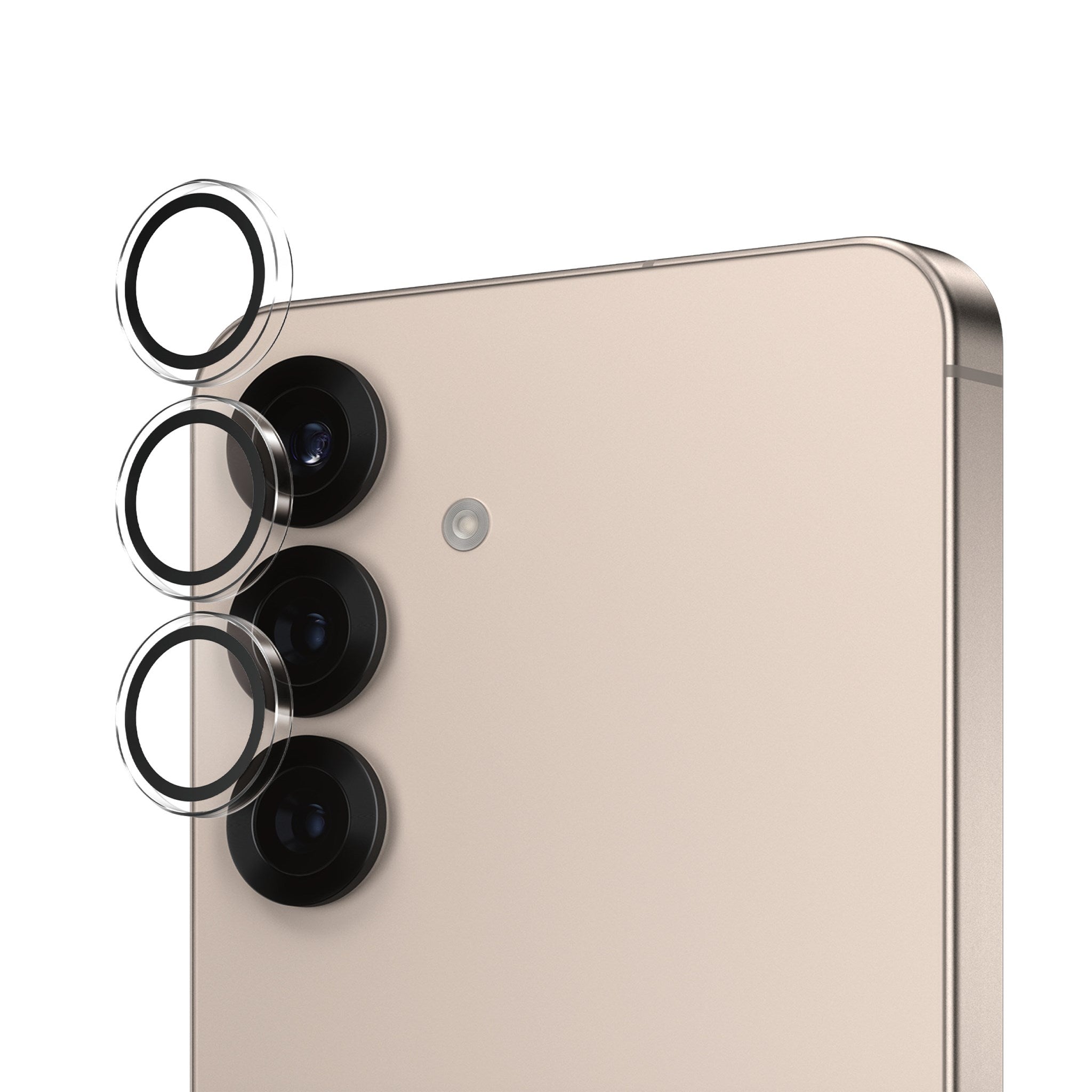 PanzerGlass® Hoops® Camera Lens Protector Transparent Samsung Galaxy S25